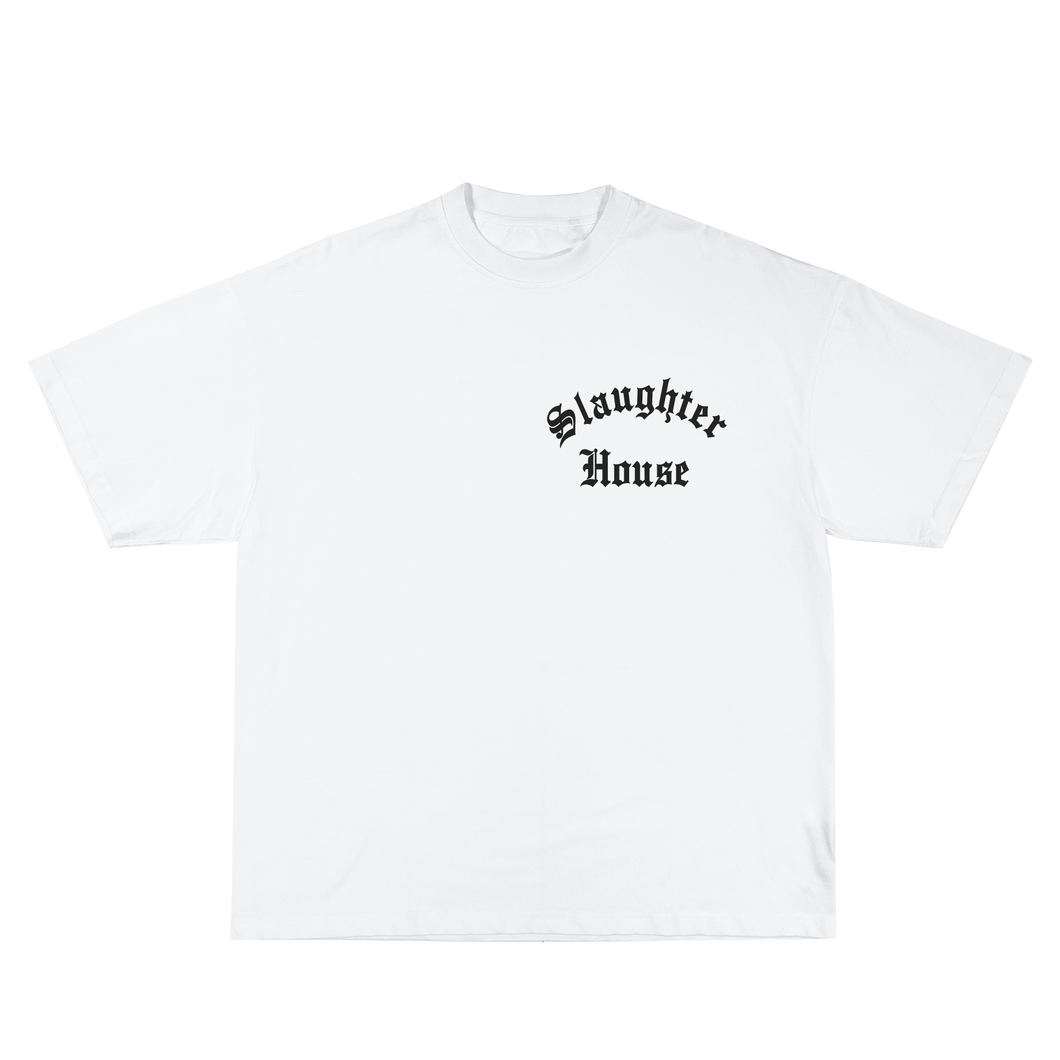 Signature Logo Tee - WHITE (FRONT LOGO ONLY)
